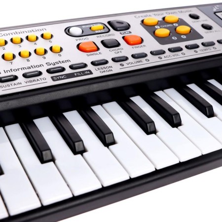The synthesizer "Musical explosion", 49 keys, works networks and from batteries-1