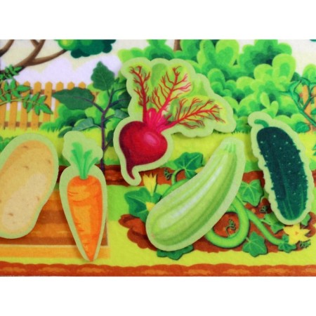 Fetra set on Velcro "Garden"-11