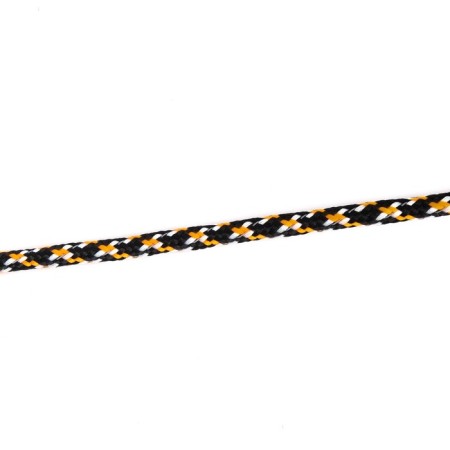 Paracord cord reflective "ranger" black-orange-white, D-4 mm, 10 m-1