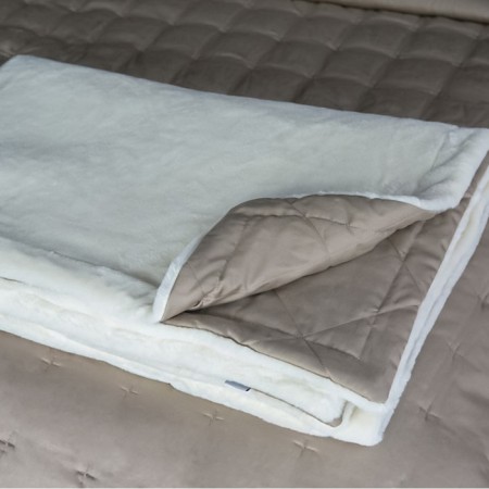 Плед меховой Stenova Home Milky shake, размер 140x200 см-4