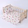 Puppet bed “God's cows”, x/b: sheet, blanket 46 × 36 cm, pillow 23 × 19 cm