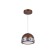 LED LED SCREED OF AMBRELLA LIGHT, ICE, FA9495, LED, 18 W, 1350LUM, 4200K, Coffee color, Chrome