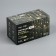 Garland "fringe" 3 × 0.6 m, IP44, UMS, dark thread, 100 LED, glow warm white, flicker, 24 V in