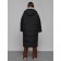 Coat insulated winter female, size 42, black color