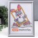 Photo frame plastic 15x21 cm 140 gray