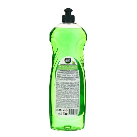 Mater Fresh gel balsa for washing dishes, Gold formula, apple, 750 ml-1
