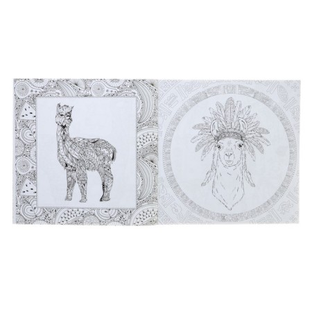 Lams. No Drama - Color Lama. Antistress coloring for creativity and inspiration-2
