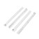 Roller guides tundra, l = 350 mm, thickness 0.8 mm, white, 2 pcs.