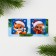 New Year. Bookmarks for books Magnetic 2 pcs on the “Happiness” substrate