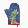 Set of kitchen. Dolyana "New Year's Duet": mittens 20x28 cm, severity 17x17 cm, 35% HL, 65% PE
