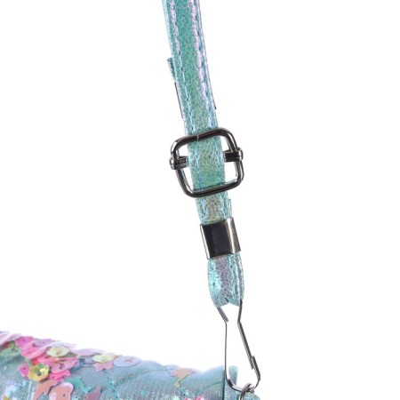 Children's bag on the valve, 6x12x16 cm, adjustable belt, blue mix-5