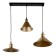 Lamp Bayerlux 1241/3 E27 40W gold