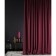 Non -combustible curtain "Bali", size 145 x 290 cm, burgundy color