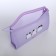 Lightning cosmetic bag, lilac color