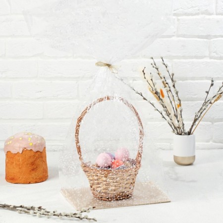 Gift package, with a hard bottom, mix, 22 x 28 x 57 cm-2