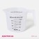 Kuvshin measuring shares, 250 ml, transparent color