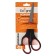 Scissors "Comfort" 18 cm, ergonomic plastic pens, blister, euro suspension