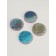 Folding mirror "Mandala", d = 7.2 cm, with an increase, the color of the mix