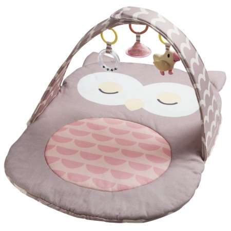 Rug for newborns "Pastel: Owl", developing