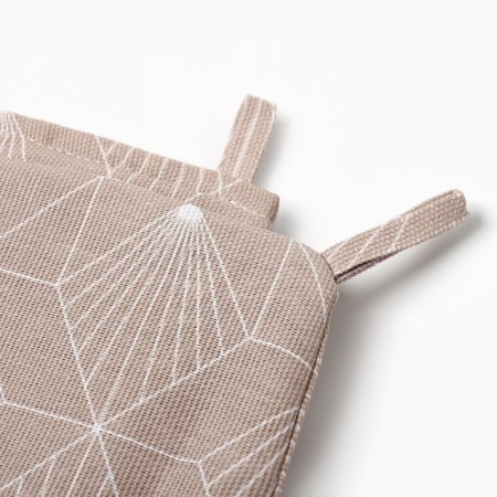 Set of kitchen. Dolyana "Geometry" mittens-output 20x28cm, 19x19cm tack, 100% HL-3