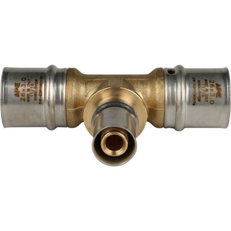 STOUT SFP-0005-261626, d = 26 x 16 x 26 mm, transition, brass-2
