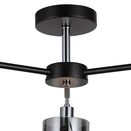 Ceiling lamp 3x40W E14, size 55x55x28 cm-4
