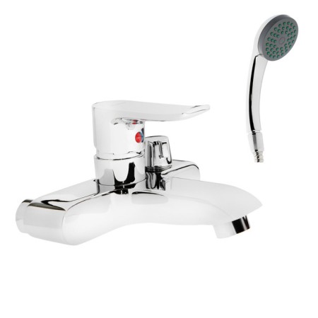 ACCOONA bathtub mixer A86312, single -leaf, chrome