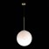 STL LUCE Sus. SL1190.223.01. Cassius. 1x60 W, E27, 35x35x71 cm, golden color