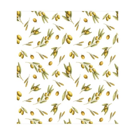 A set of napkins for setting the table “Flying olives”, rectangular, size 32x46 cm, 4 pcs-2