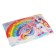 Coiling rug with non -slip coating "Rainbow" 21x14.8 cm