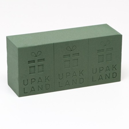 Floristic sponge for fresh flowers "Upak Land" 22.5 x 10.5 x 7 cm-1