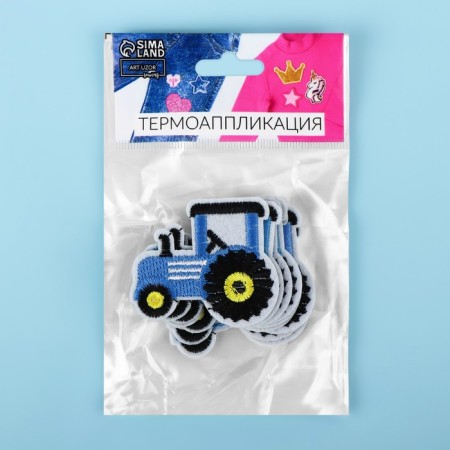 Thermal appliance "Tractor", 5.3 × 4.3 cm, blue color-3