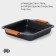 Battering for baking Magistro French Bakery, 27 × 22.5 × 4 cm, anti -stick coating