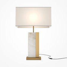 Luminaire desktop Maytoni Z031TL-01BS, 1HE27, 60W, 45x22x67.5 cm, brass color