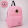 School textile “heart”, 37 x 33 x 17 cm, with Velcro, pink