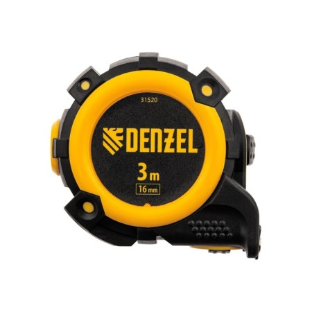 Denzel 31520 roulette, nylon coating, magnetic hook, automatic, 3 m x 16 mm-2