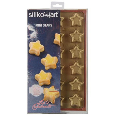 Form for the preparation of cakes Stars, silicone-8