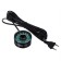 Garden Fountain with LED-3800FP backlight, 40 W, h = 2 m, 2000 l/h, 15 LED lamp