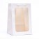 Gift package, with a window, 30 x 20 x 16 cm, white