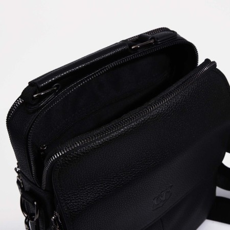 Male bag, black color-5
