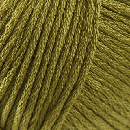 Yarn "Spring" 100% Mercerized cotton 250m/100g (760-olive)-2