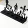 Summary Metal for 5 candles "Halloween. The rebels" black 17.8x29.5x6 cm