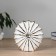 VAZA Ceramics table "Denver" sun, 17 cm, white