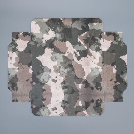 Gift folding box, packaging, "khaki", 30 x 20 x 9 cm-4