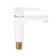 Everest sink mixer B10-0277, single-leaf, pour 117 mm, white