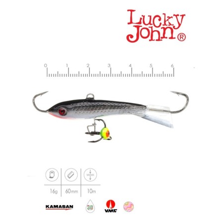 Balancir Lucky John Classic 6, 6 cm, 18 g, color 13h-1