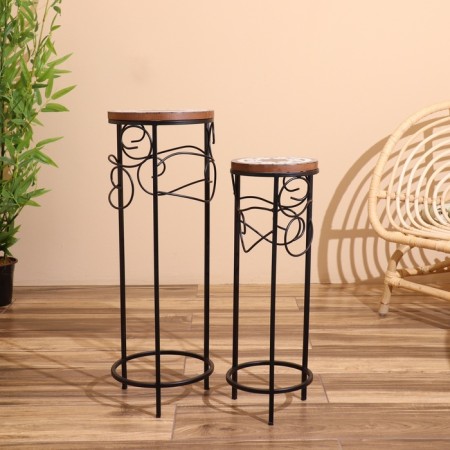 Flowers stand "Stars" (set 2 pcs), diameter 25 and 20 cm-1