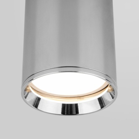 Ceiling accent light (SPOT) ELEKTROSTANDARD, RUTERO GU10 15 W, 53X53X105 mm, IP20, chromium color-1