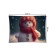 Decorative panel with photo printing "Snowman", horizontal, size 150x200 cm