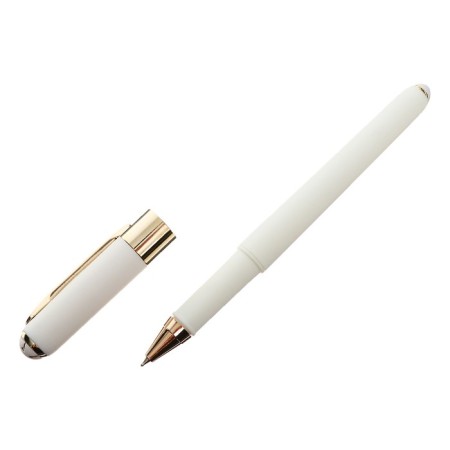 Ballic handle, 0.5 mm, BrunovisConti Monaco, blue rod, Soft Touch body white, in case-2